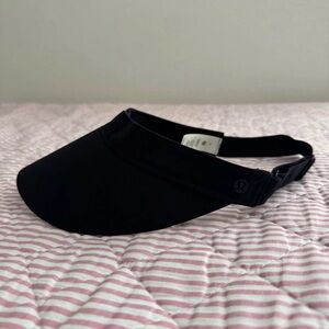 Lululemon Women’s Black Visor – Adjustable Fit
